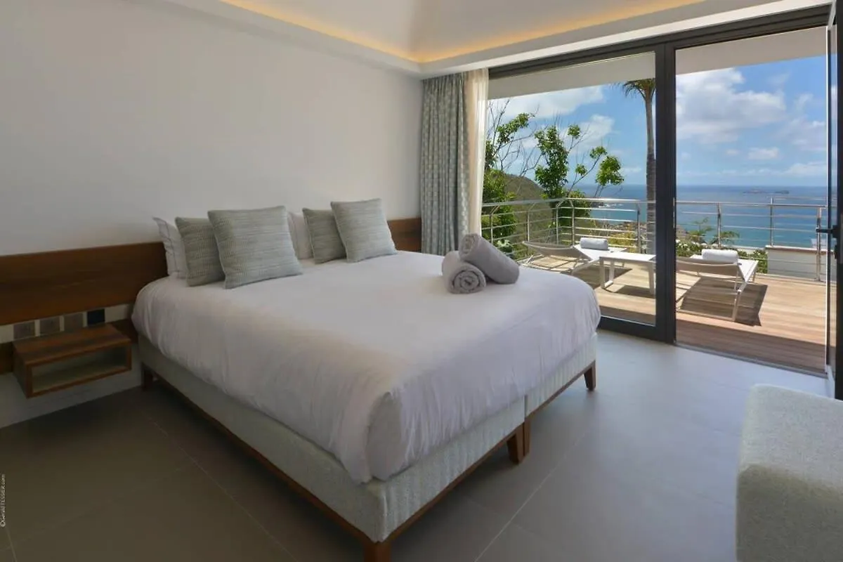 Lavish Villa with Overflow Pool 古斯塔维亚 圣巴泰勒米